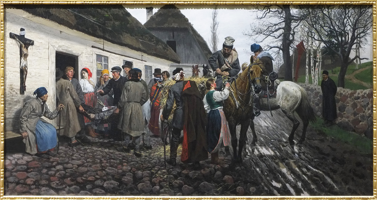 Witkiewicz Wounded insurgent